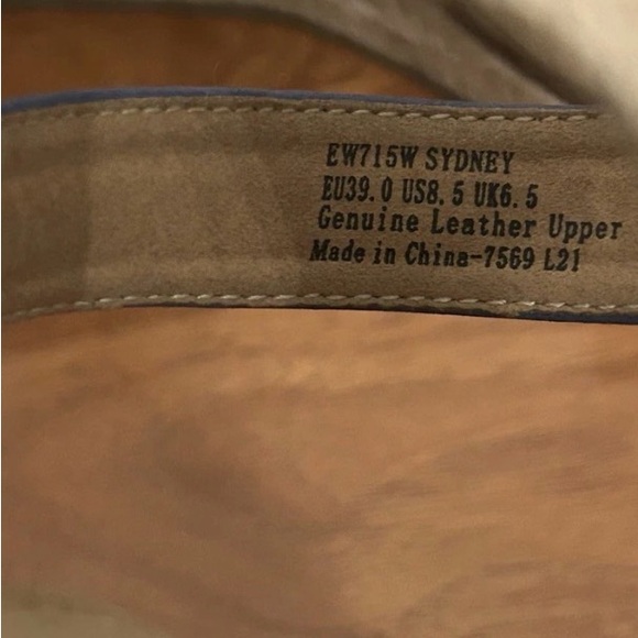 Aetrex Sydney Quarter Strap Espadrille Wedge sandal 8.5 - Picture 3 of 5